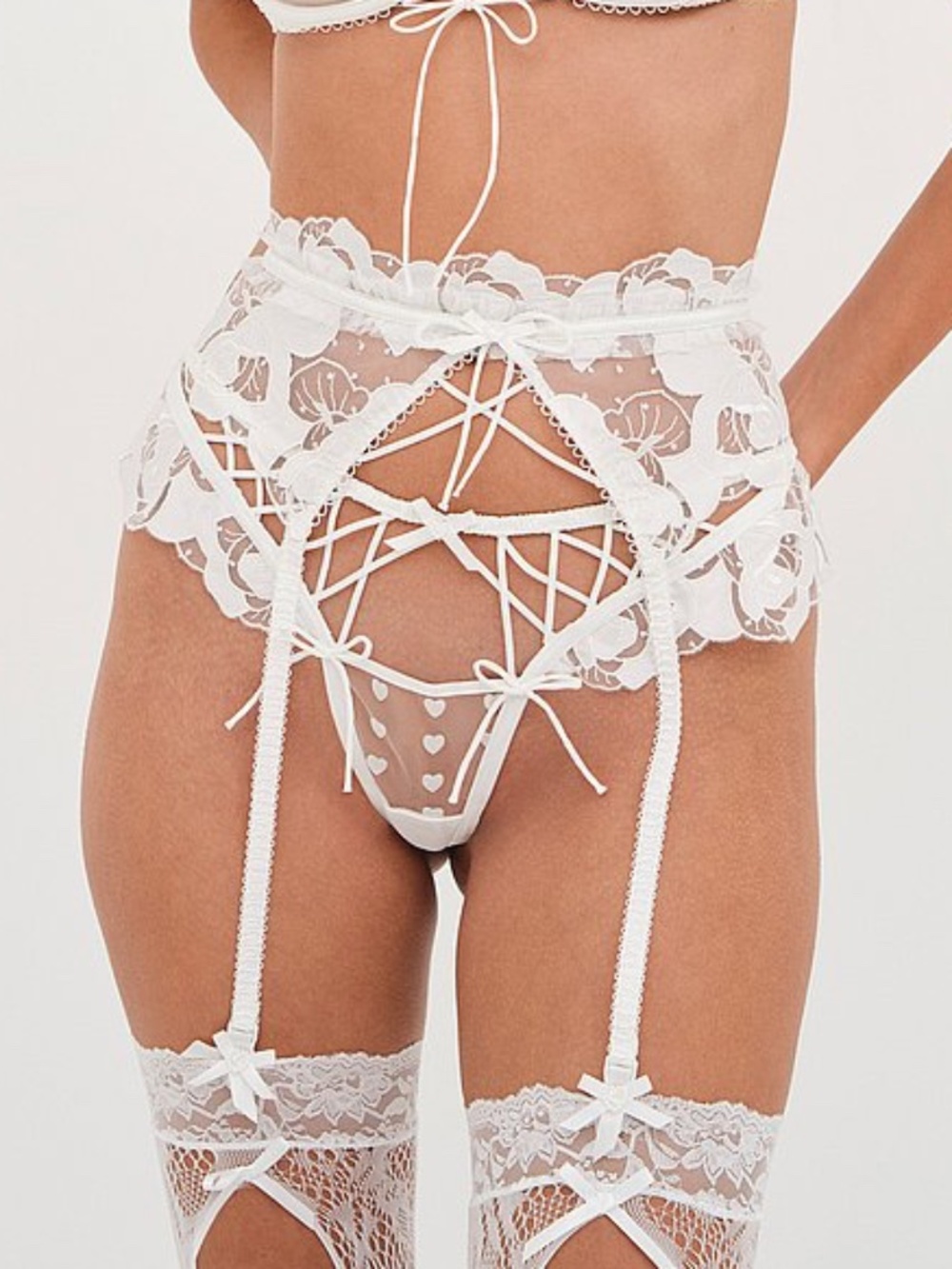 For Love & Lemons + Victoria's Secret - Amore Garter Belt